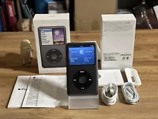 Apple IPod Classic 7th Gen 160gb MC297J Black ORIGINAL BOX / 20.200 SONGS TESTED