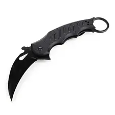 Karambit Folding Knife (Black)