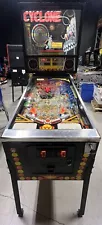 Cyclone Pinball Williams 1988 LEDS Free Ship Orange County Pinballs