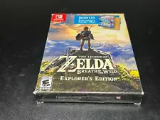 Nintendo The Legend of Zelda: Breath of the Wild - Explorer's Edition Game