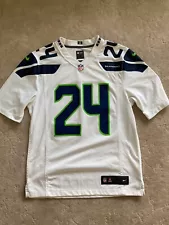 Nike On Field Seattle Seahawks # 24 Marshawn Lynch Football Jersey -