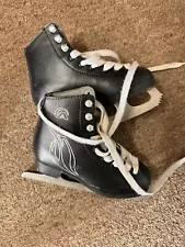 Figure Ice Skates Black In Perfect Condition For Sport Or Winter Outdoor /Indoor