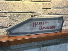 1914 Harley Davidson Board Track Racer Half Tank Wall Or Shelf Display Replica