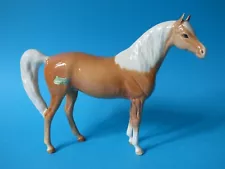 RARE EARLY VINTAGE BESWICK PALOMINO ARAB XAYAL STALLION HORSE #1265 FREE UK P&P