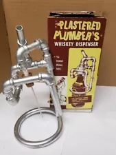 Vintage Plastered Plumber Whiskey Dispenser