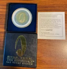 Star Trek The Experience Las Vegas Hilton Valiant Maiden Voyage #06441 Coin