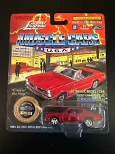 1995 TOY FAIR MUSCLE CARS USA 1970 Chevelle SS DIE-CAST CAR JOHNNY LIGHTNING