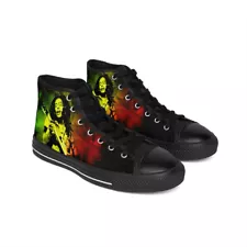 Bob Marley I With Guitar I Men's Classic Sneakers