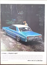 1964 Buick Skylark, sedan, blue, 2 doors