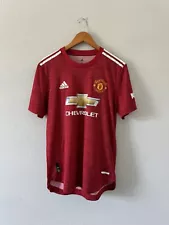 Manchester United 2020/21 Home Jersey Authentic Heat RDY Size M Mint Condition