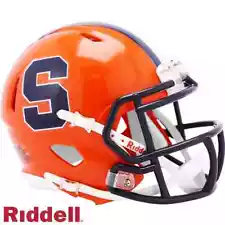 *SALE* SYRACUSE ORANGE SPEED MINI NCAA FOOTBALL HELMET RIDDELL!