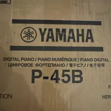 Yamaha P-45 88-Key Weighted Action Digital Piano Black BRAND NEW UNUSED!