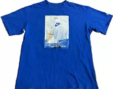 Men’s Nike Sailing Graphic T-shirt Royal Blue Size Medium