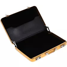 Portable Lasting Creative Metal Briefcase for Organize Business Storage Office