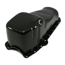 58-79 SBC Chevy Black Oil Pan - Stock Capacity 283 305 327 350 400 Small Block