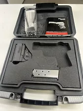 SIG SAUER P238 .380 Hard Pistol Case W/ 7 Rnd Magazine - Holster - Manual - Lock