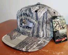 Vintage Deadstock Christenberry Trucking Camo Hat Realtree Xtra Snapback Cap