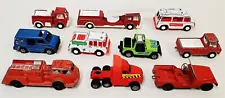 M-261 ASSORTED VEHICLE LOT-FIRE TRUCK, AMBULANCE, JEEP, RESCUE VEHICLES, +MORE!