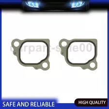 Front Engine Coolant Outlet Gasket 2PCS For Lexus LS430 4.3L 2001-2006 (For: 2000 LS400)