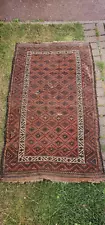 Hand Woven Antique Persian / Turkish / Middle Eastern Rug - For Restoration