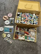 Vintage Sewing Notions Tools Needles ,Thread Spools, and MORE!!!!!