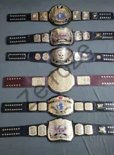 Sepecial Offer 6 SET OF WORLD Wrestling championship Belt thikness 4MM BELTS