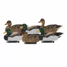 Dakota Decoys X-Treme Fully Flocked Mallard Decoys, 6 Pack