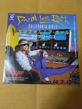 Japanese press 7" Promotional white label Not for sale Rare DAVID LEE ROTH