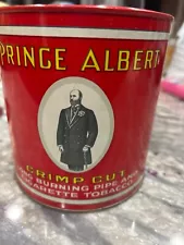 PRINCE ALBERT TOBACCO TIN