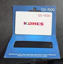 Kohl's Gift Card $75