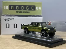 Hot Wheels Rlc Redline Club ‘64 Dodge Power Wagon *Unreleased*