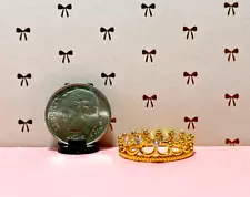 Dollhouse Miniature Crown For the Queen or King -Moved to ebay ID-395583872433