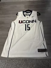 Kemba Walker Nike Elite VTG Authentic UConn White Jersey Size L