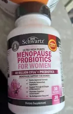 Women's Supplements Menopause Relief for Hot Flashes Night Sweats Mood Swings