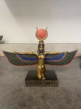 SUMMIT Ancient Egyptian Goddess Isis Open Wings Figurine Goddess