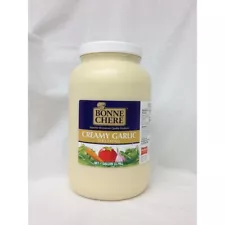 BONNE CHERE CREAMY GARLIC DRESSING - 1 GALLON