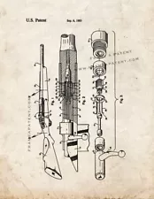 Bolt Mechanism And Receiver For Bolt Action Rifle Patent Print Old Look