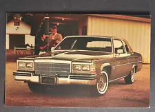 1983 Cadillac Coupe deVille Cabriolet Postcard Excellent Original 83