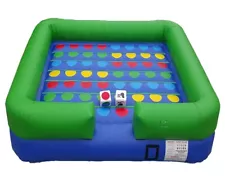 Inflatable Twister Giant Game for Kids Adults Outdoor Backyard Home Event Party