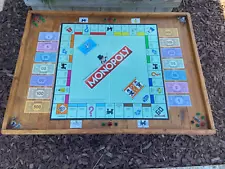 The Ultimate Monopoly Coffee Table w/Hairpin Legs