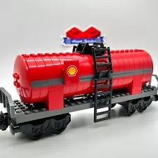 LEGO Shell Tanker Train Car Kit- For RC or 9V Trains, 100% original NEW LEGO.