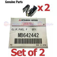 GENUINE Mitsubishi Pajero iO Pajero Sport Pajero Fuel Spring Release Clip x2