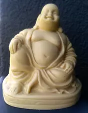 Vintage Buddha Figure, Figurine, Laughing Buddha Statue Happy Figure