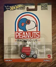 HOT WHEELS SNOOPY PEANUTS 1950 RACING CLUB PREMIUM POP CULTURE