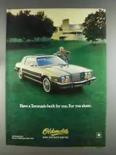 1980 Oldsmobile Toronado Ad - Built for You Alone