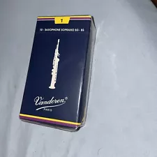 Vandoren Soprano Sax Traditional Reeds Strength 1, Box of 10