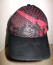 Rock And Roll Hat Cap 100% Cotton One Size Hook & Loop