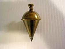 Antique Perfection Brass Plumb Bob