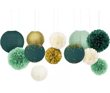 Green wedding decorations, 12 Decorations Per Pack