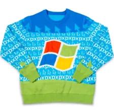 Christmas Ugly Sweater For Fan / Windows Xp-Sweater, Gift For Fans, Size Large